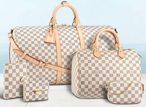 The Luxe Louis Vuitton Damier Azur Collection